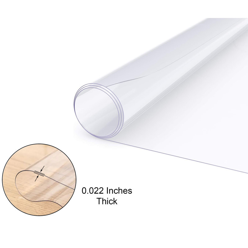 Home Mart Goods Rectangular Plastic / Vinyl Table Protector Wayfair